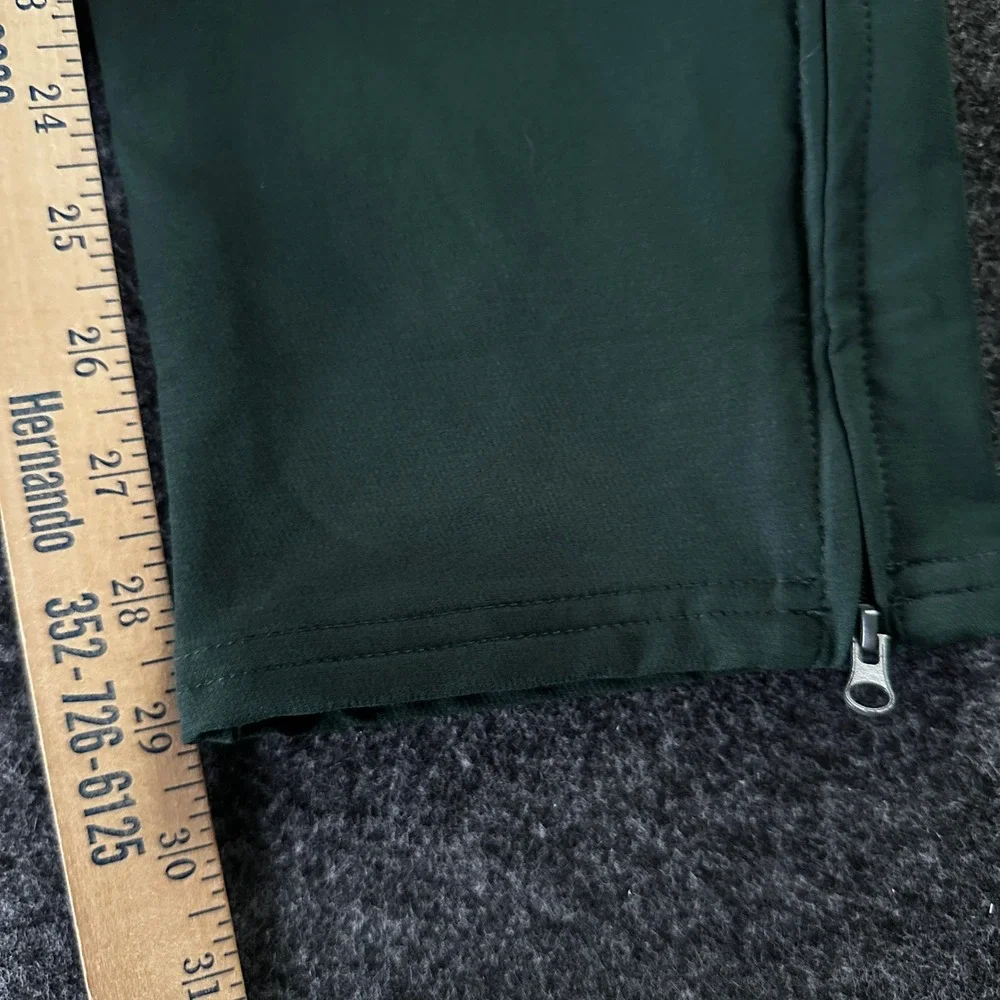 Fielder Bonobos Mens Cargo Pants Green Elastic Waist Zip Ankle ABM11037A-1268G M